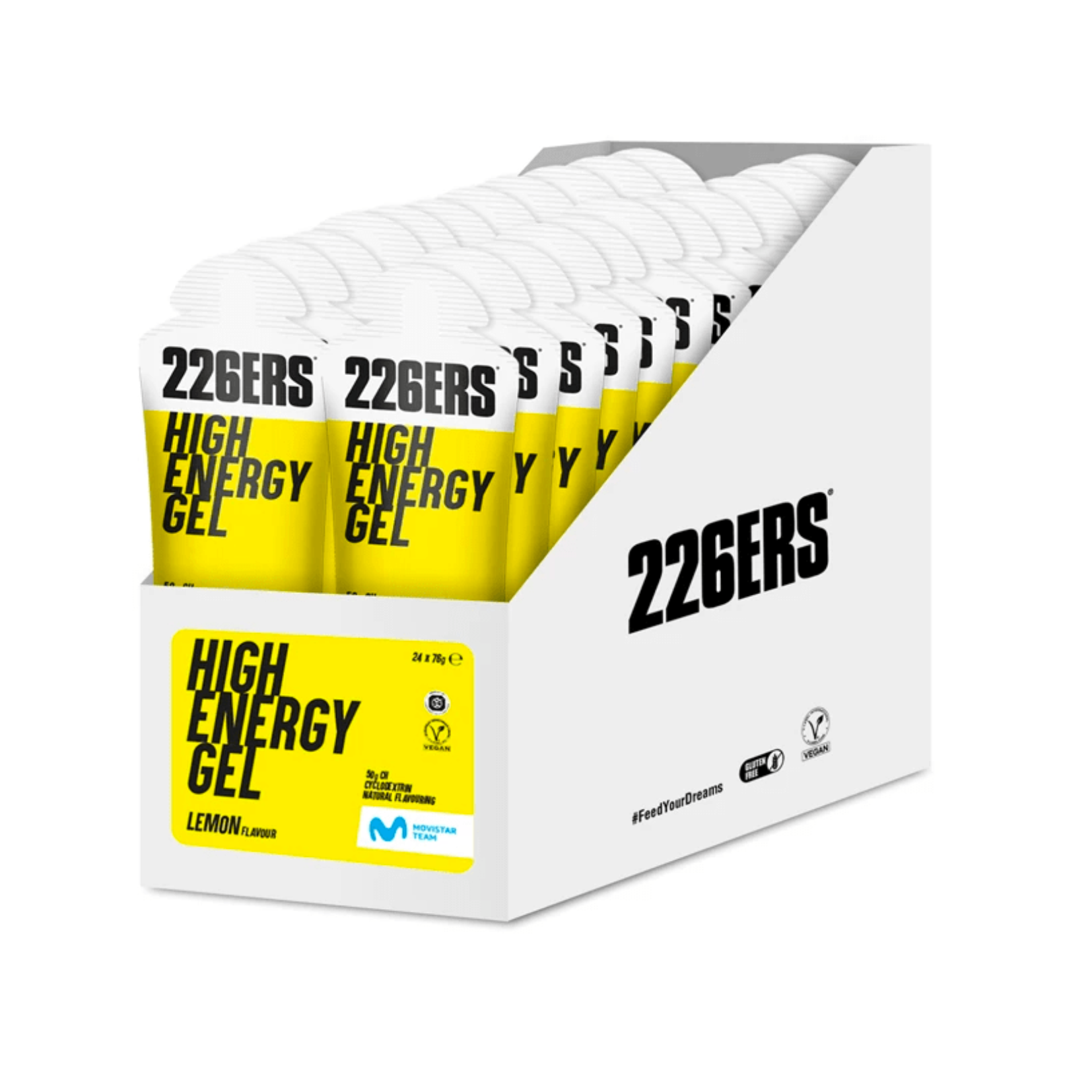 Pack High Energy Gel 226ers – 24 unidades