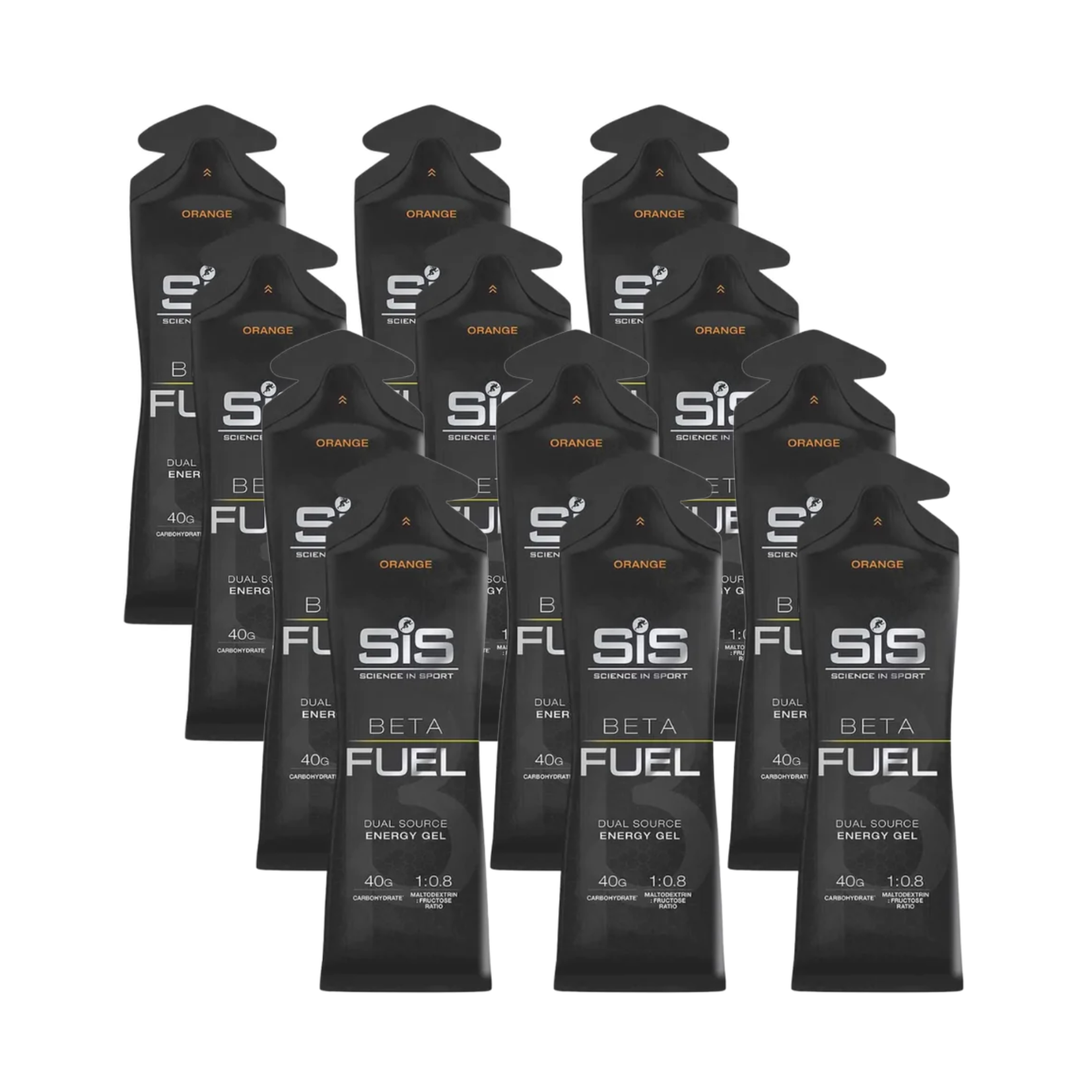 Pack SiS Beta Fuel Energy Gel – 12 unidades