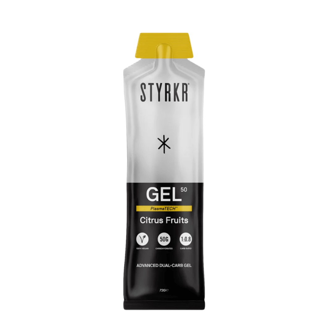 Styrkr GEL50 Citrus Dual - Carb Energy Gel - Endure Sport Nutrition